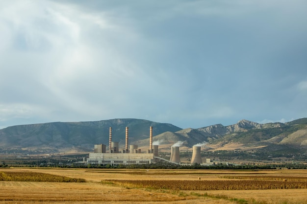 Centrale électrique atomique en Grèce