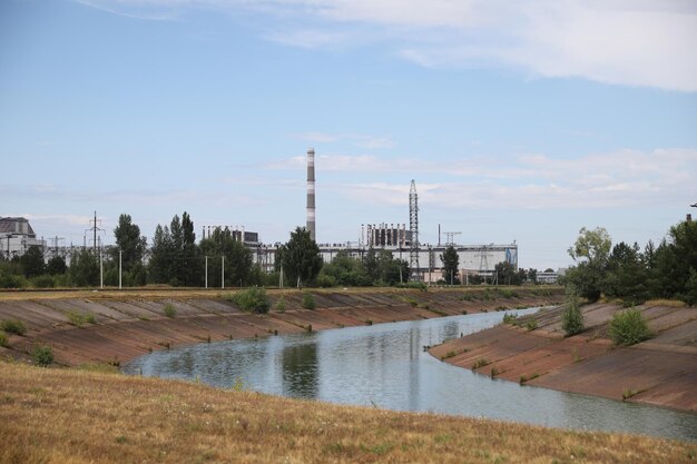 Centrale nucléaire de Tchernobyl dans la zone d'exclusion de Tchernobyl Ukraine