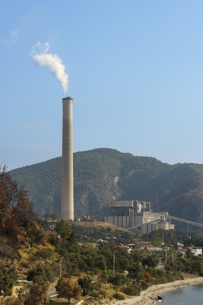 Centrale thermique - Bodrum, Mugla - Turquie