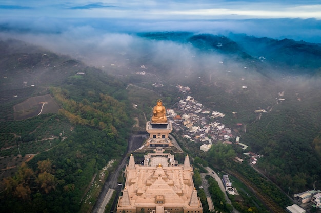 Photo centre commémoratif du bouddha fo guang shan, kaohsiung