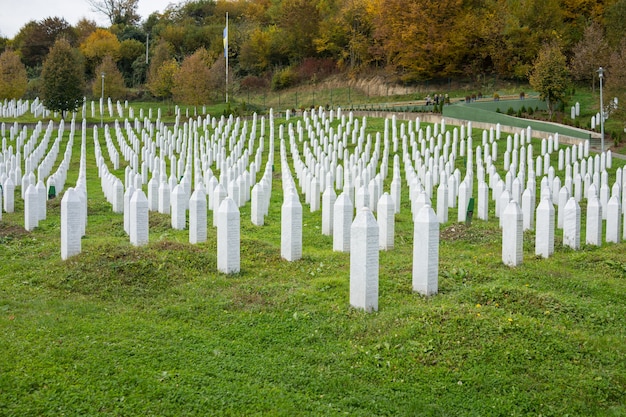 Centre commémoratif de Srebrenica pour les victimes des crimes de guerre commis pendant la guerre en Bosnie