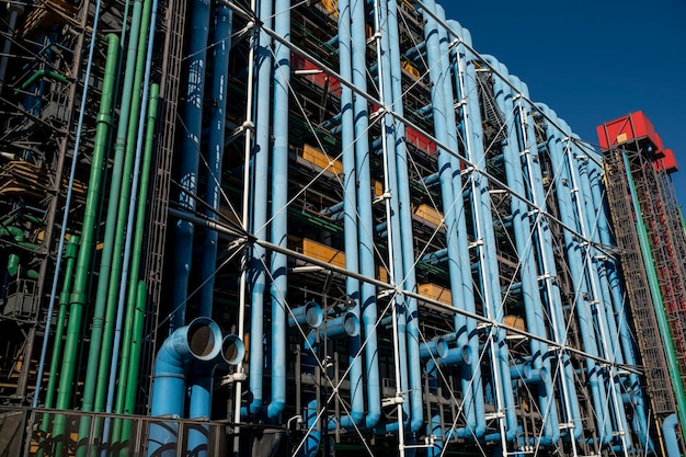 Centre Georges Pompidou Beauborg 4ème arrondissement Paris France