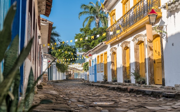 Centre historique de Paraty au Brésil