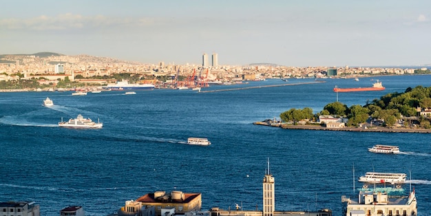 Centre d'Istanbul Le confluent de la Corne d'Or et du Bosphore