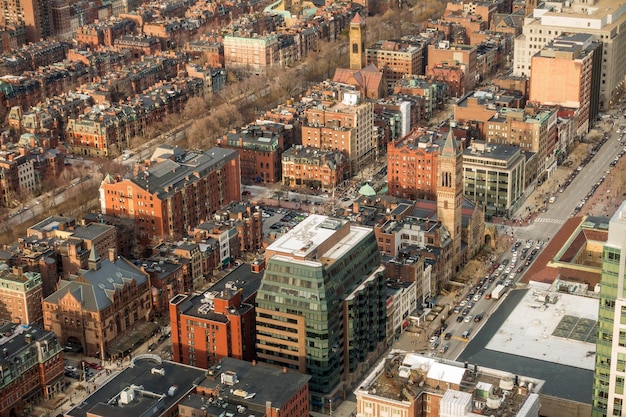 Le centre-ville de Boston, dans le Massachusetts.