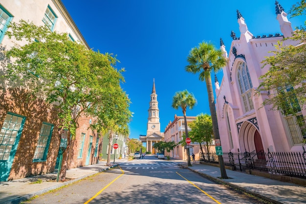 Le centre-ville historique de Charleston