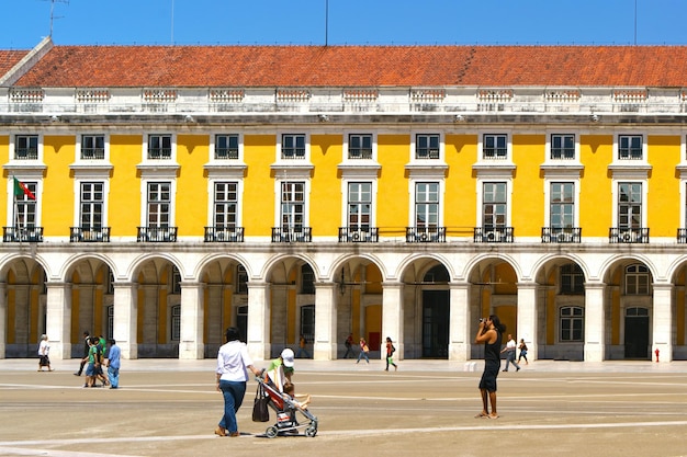 Photo centre-ville de lisbonne