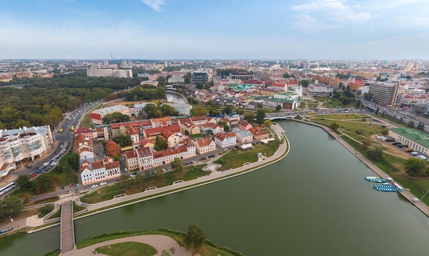 Centre-ville de Minsk Bird'seye