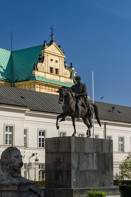 Centre-ville de Varsovie Pologne