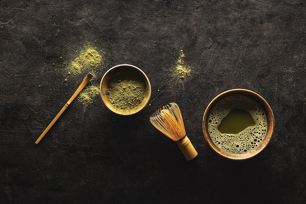 Cérémonie du thé vert matcha