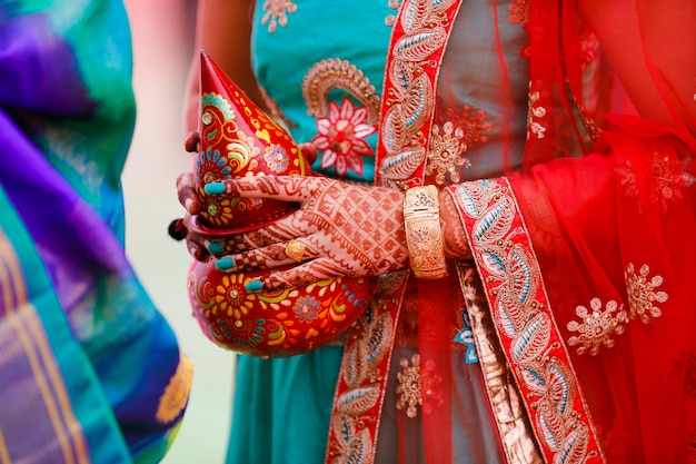 Cérémonie de mariage indien traditionnel