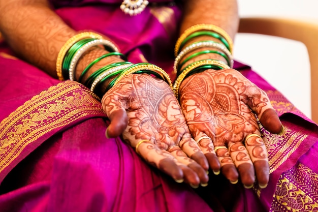 Photo cérémonie de mariage indien