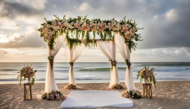 cérémonie de mariage sur la plage