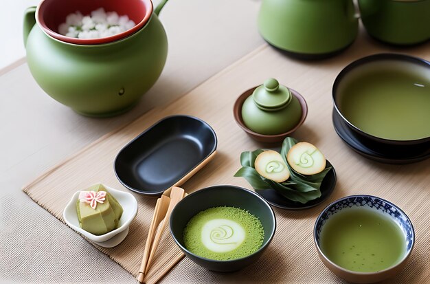 Cérémonies traditionnelles du thé et pré-matcha