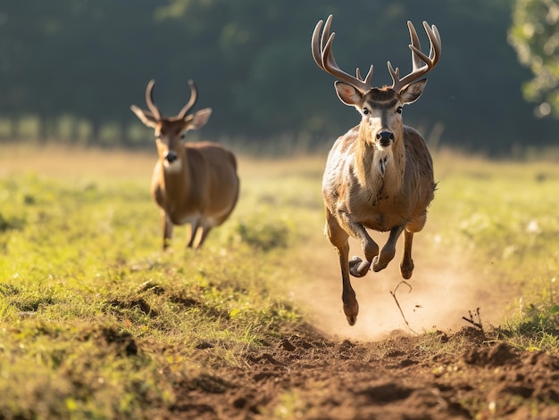 Un cerf courant à Havana Field