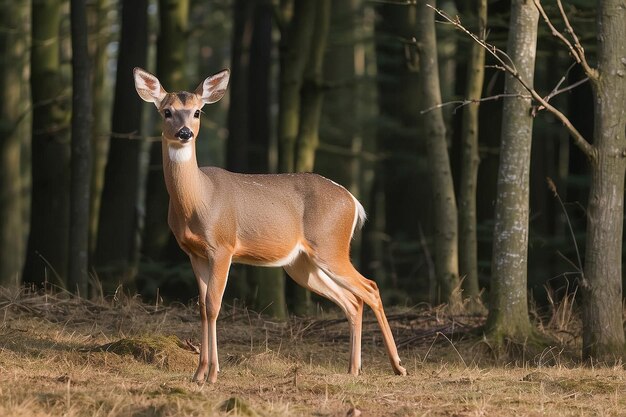 Le cerf européen