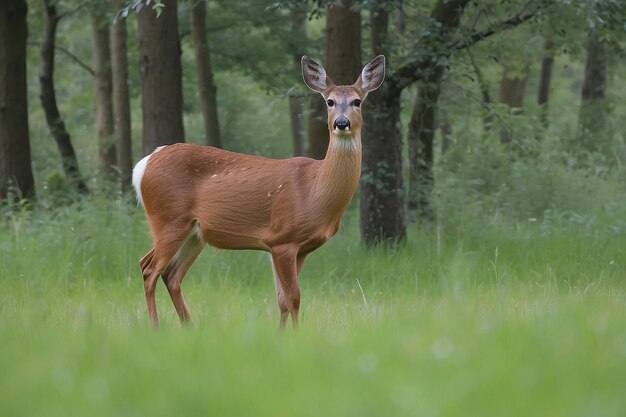 Le cerf européen