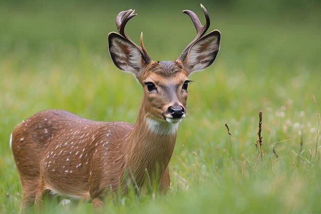 Le cerf européen