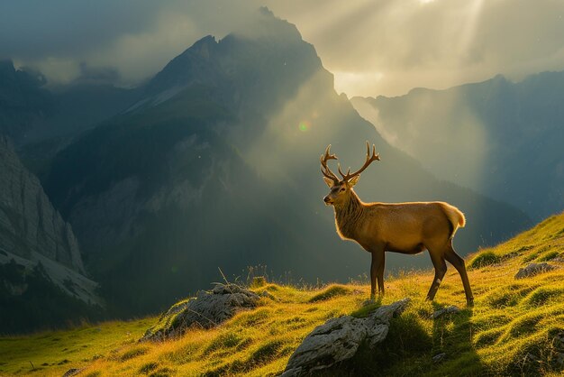 cerf rouge européen