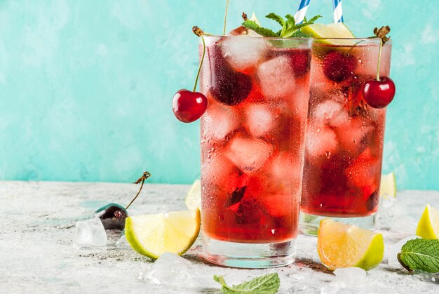 Cerise cola ou mojito