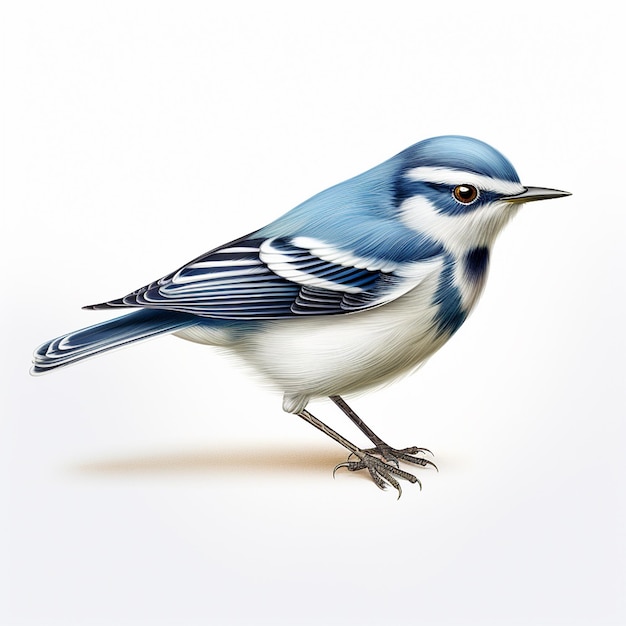 Cerulean warbler Setophaga cerulea oiseau faune nature animal Amérique du Nord forêt à feuilles caduques