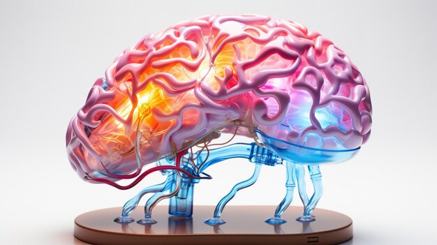 le cerveau humain sur la technologie