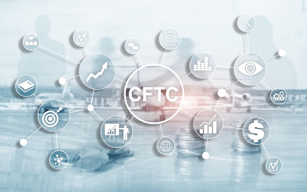 CFTC us commission de négociation des contrats à terme sur les produits de base concept de réglementation du financement des entreprises