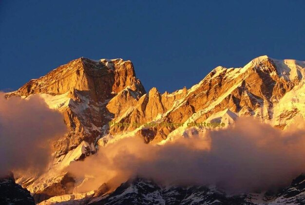 Photo la chaîne de kedar nath