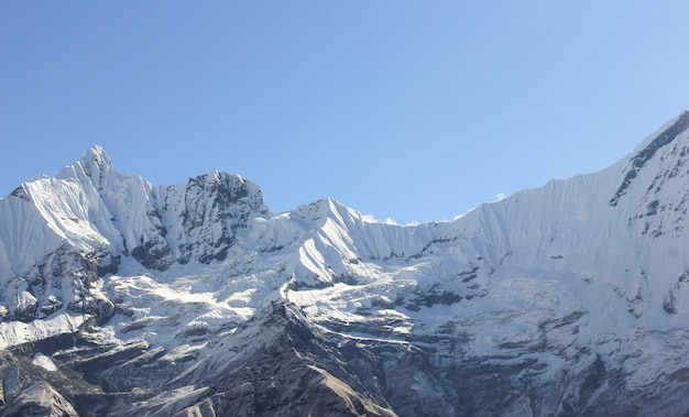 Chaîne de montagnes de l'Annapurna