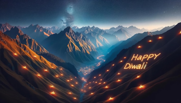 Chaîne de montagnes Diwali