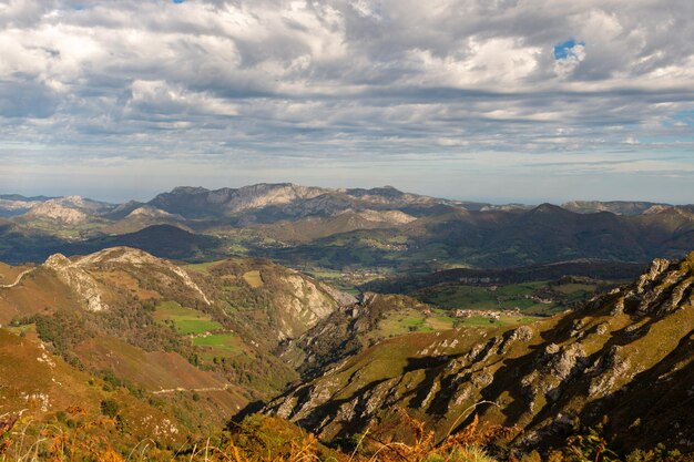 Chaîne de montagnes des picos de europa