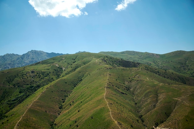 Chaînes de montagnes et cols de la région de Samarcande