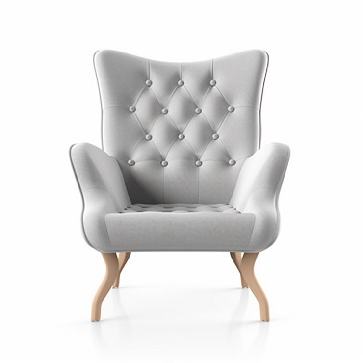 Photo une chaise avec une base en bois et une base en bois avec le mot " dessus ".