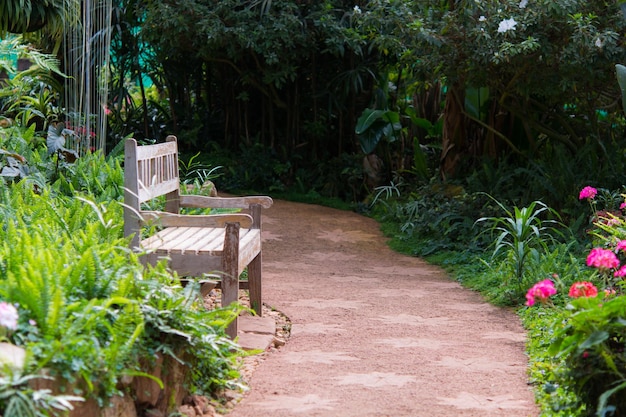 Chaise de jardin en bois