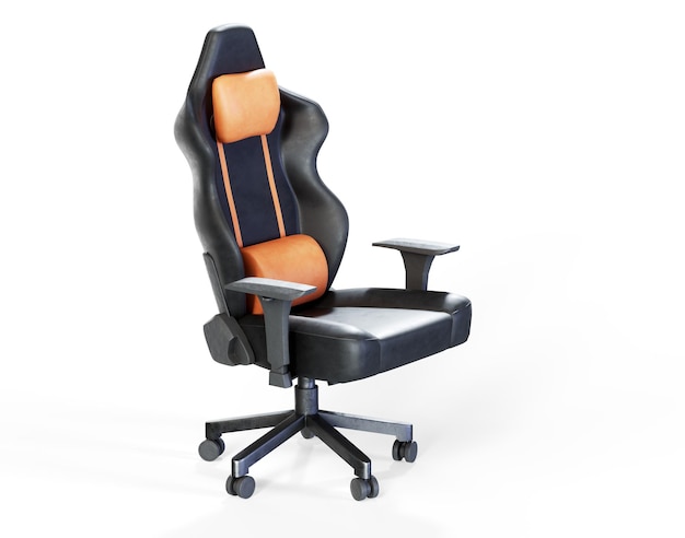 Chaise de jeu isolée. Rendu 3D