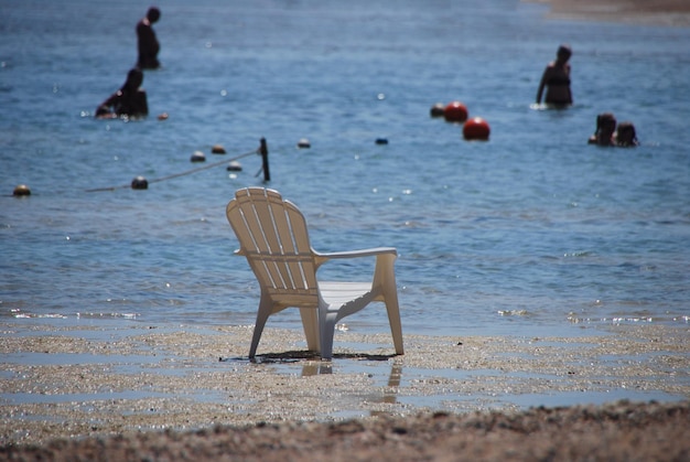 Chaise à la mer