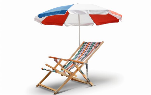 Une chaise de plage, un parapluie, une IA générative.