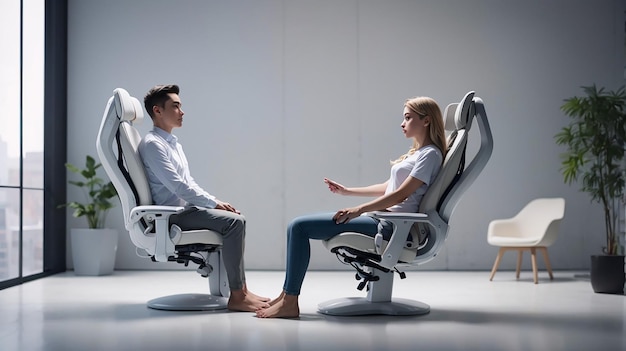 Chaises ergonomiques à rétroaction neuronale Une expérience d'assise au-delà du confort