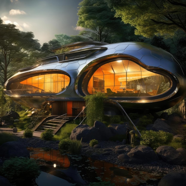 Le chalet du futur