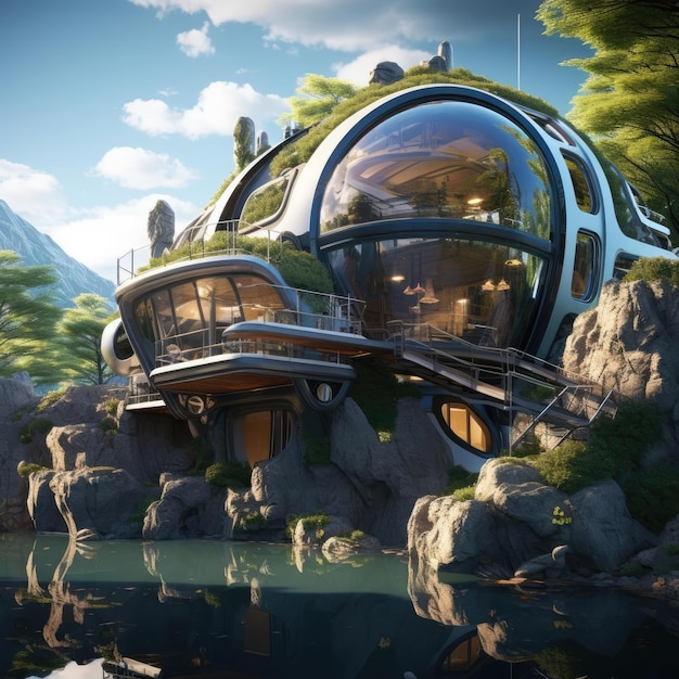 Le chalet du futur