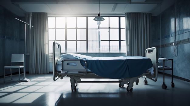 Photo une chambre dans une photo d'hôpital