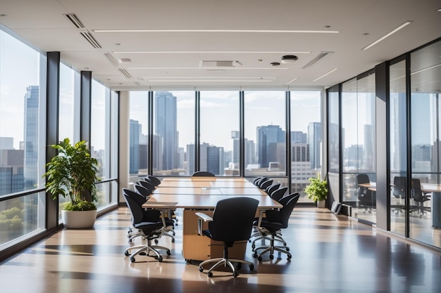 Photo une chambre double moderne réaliste avec des meubles et un cadre