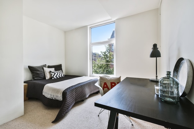 Chambre de luxe de la maison dans un beau design