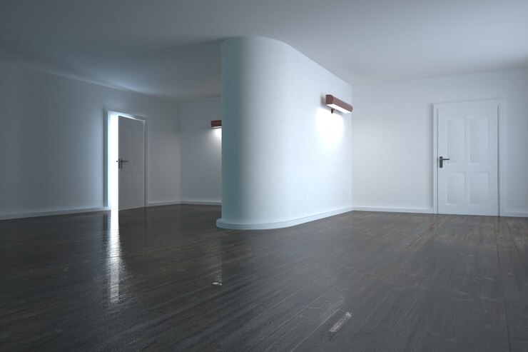 Photo chambre moderne blanche