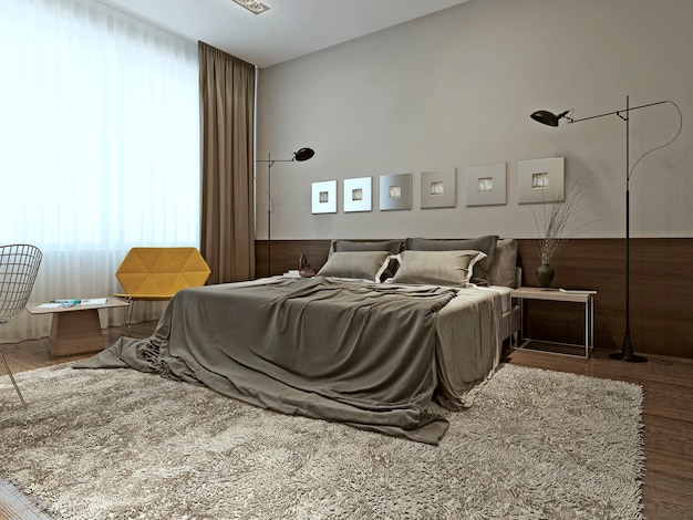 Chambre de style contemporain