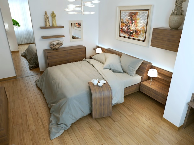 Chambre de style moderne