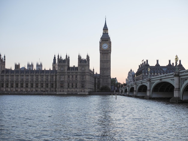 Chambres du Parlement à Londres