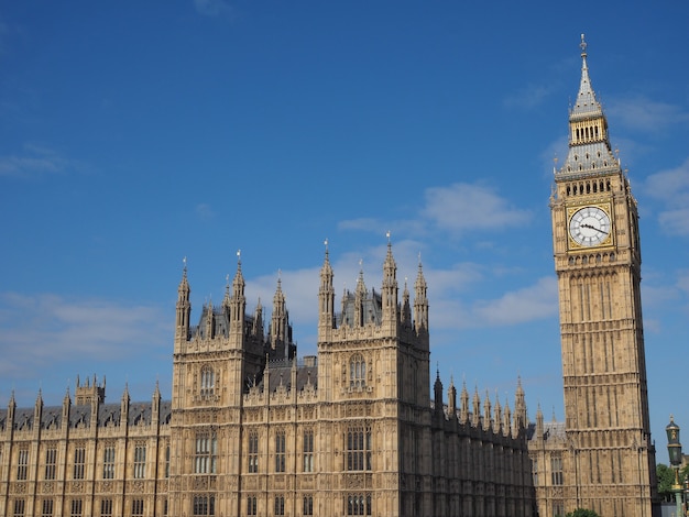 Chambres du Parlement à Londres