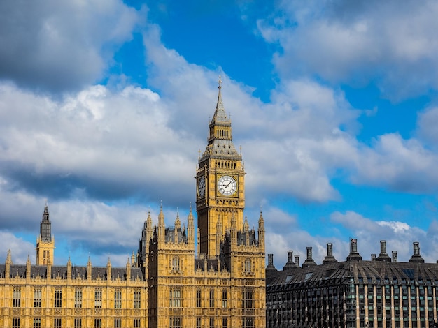 Chambres HDR du Parlement à Londres