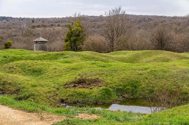 Photo champ de bataille autour de verdun